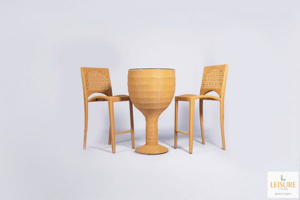 Bar Chair and Table Set LL-016 - Leisure Living | Patio, Outdoor and